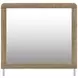 Dovander Warm Natural Brown Rectangular Dresser Mirror