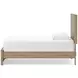 Dovander Warm Natural Brown Twin Panel Bed