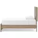 Dovander Warm Natural Brown Twin Platform Bed