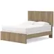Dovander Warm Natural Brown Queen Panel Bed