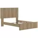 Dovander Warm Natural Brown Panel Bedroom Set