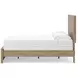 Dovander Warm Natural Brown Queen Panel Bed