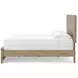 Dovander Warm Natural Brown King Panel Bed