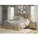 Dovander Warm Natural Brown King Panel Bed