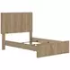 Dovander Warm Natural Brown Full Panel Bed