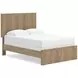 Dovander Warm Natural Brown Full Panel Bed