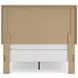 Dovander Warm Natural Brown Full Panel Bed