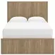Dovander Warm Natural Brown Full Panel Bed