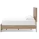 Dovander Warm Natural Brown Full Platform Bed