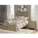 Dovander Warm Natural Brown Full Platform Bed