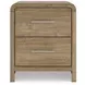 Dovander Warm Natural Brown Youth Panel Bedroom Set