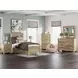 Fenderport Tan Rectangular Dresser Mirror