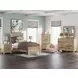 Fenderport Tan Twin Panel Bed