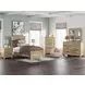 Fenderport Tan Rectangular Dresser Mirror