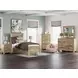 Fenderport Tan Rectangular Dresser Mirror