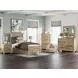 Fenderport Tan Rectangular Dresser Mirror