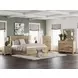 Fenderport Tan King Panel Bed with 2 Side Drawer Storage