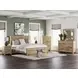 Fenderport Tan King Panel Bed