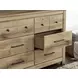 Fenderport Tan 6 Drawer Dresser