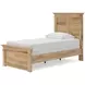 Fenderport Tan Twin Panel Bed