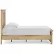 Fenderport Tan Twin Panel Bed