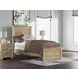 Fenderport Tan Twin Panel Bed