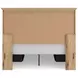 Fenderport Tan Queen Panel Bed with 4 Side Drawer Storage