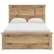 Fenderport Tan Panel Bedroom Set with 2 Side Drawer Storage