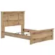 Fenderport Tan Queen Panel Bed