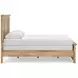Fenderport Tan Queen Panel Bed