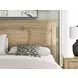 Fenderport Tan King Panel Bed