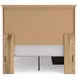 Fenderport Tan Full Panel Bed with 2 Side Drawer Storage