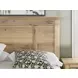 Fenderport Tan Full Panel Bed with 2 Side Drawer Storage