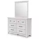 Fenderport Whitewash 6 Drawer Dresser