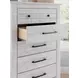 Allihauser Whitewash 5 Drawer Chest