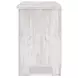 Fenderport Whitewash 2 Drawer Nightstand with USB Charging