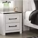 Gerridan White And Gray Nightstand