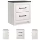 Gerridan White And Gray Nightstand