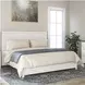 Gerridan White And Gray King Panel Bed