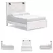 Gerridan White Queen Panel Bed