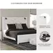Gerridan White King Panel Bed