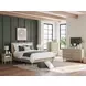Cielden Brown and Beige 6 Drawer Dresser with Rectangular Mirror