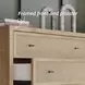 Cielden Tan 5 Drawer Wide Chest