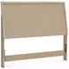 Cielden Brown and Beige Queen Panel Headboard