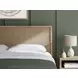 Cielden Brown and Beige King Panel Headboard
