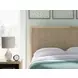 Cielden Brown and Beige Full Panel Headboard