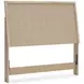 Cielden Brown and Beige Full Panel Headboard