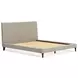 Cielden Soft Gray California King Upholstered Panel Bed