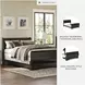 Huey Vineyard Black Full Sleigh Bed