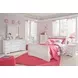 Anarasia White 6 Drawer Dresser and Rectangular Mirror